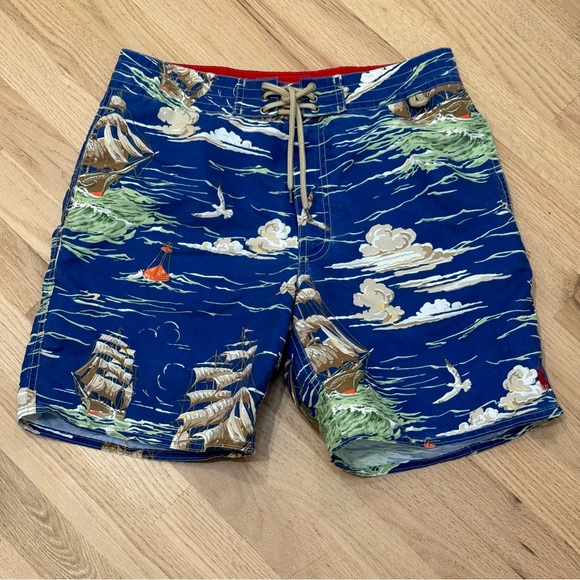 Polo Ralph Lauren Swimwear~ Swim 7”Shorts
Trunks Board Sz 30 - Picture 1 of 11